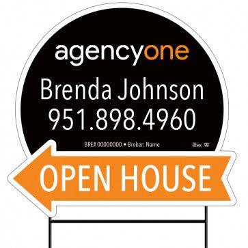18x24 OPEN HOUSE #8 - AGENCY ONE - Estate Prints