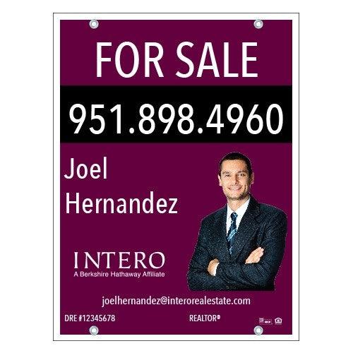 24x32 FOR SALE SIGN #7 - INTERO - Estate Prints