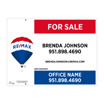 24x32 FOR SALE SIGN #1 - REMAX