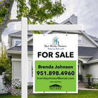 24x32 FOR SALE SIGN #2 - BEST REALTY PARTNERS