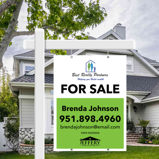 24x32 FOR SALE SIGN #2 - BEST REALTY PARTNERS