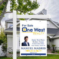 24x32 FOR SALE SIGN #3 - ONE WEST REALTY
