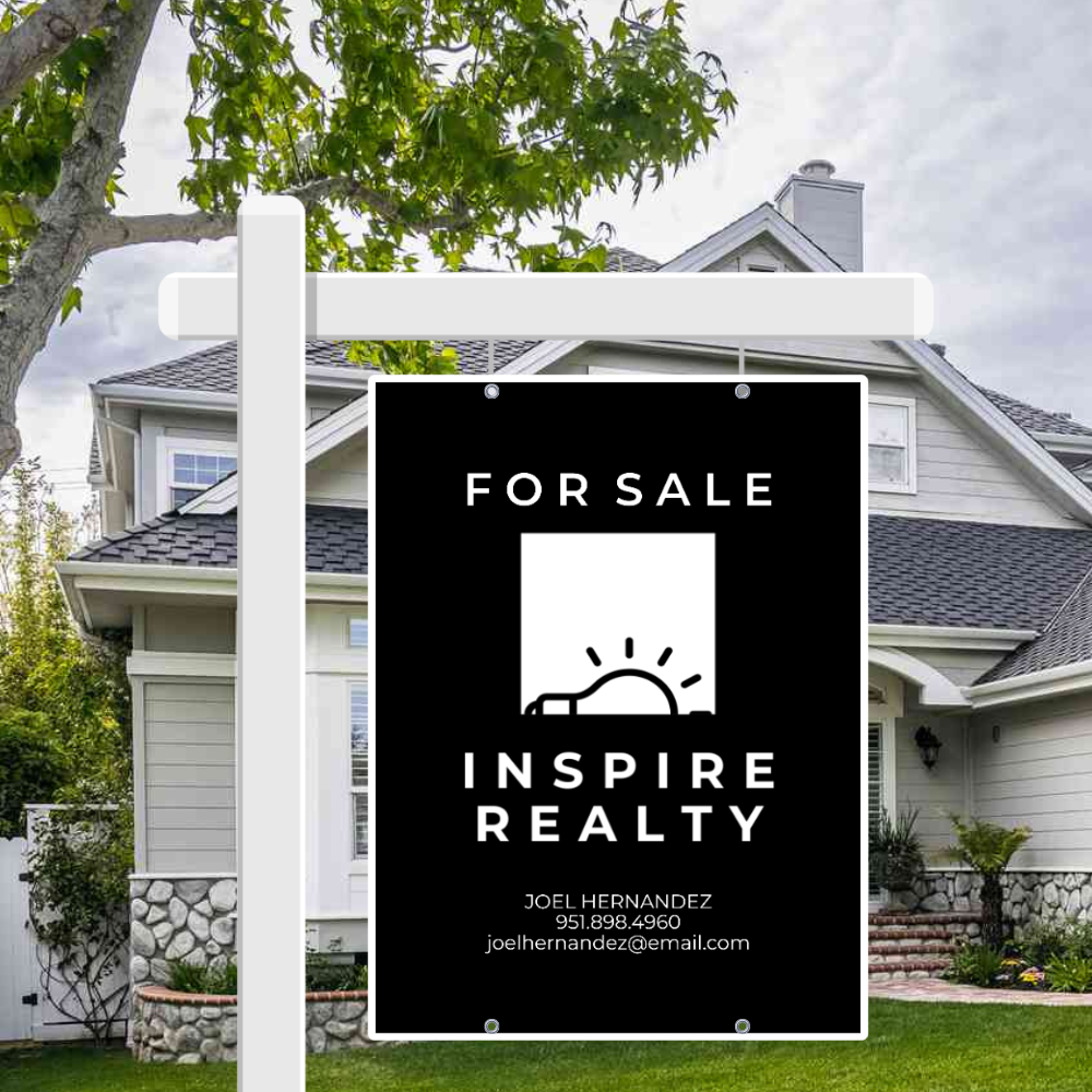 24x32 FOR SALE SIGN #1 - INSPIRE REALTY – Estate Prints