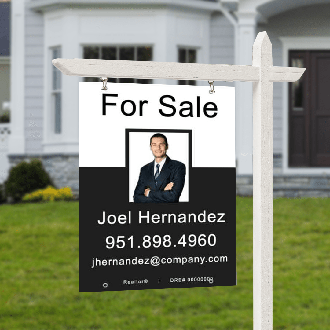 24x32 FOR SALE YARD SIGN PORTRAIT DESIGN - Estate Prints