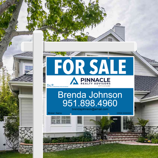 24x36 FOR SALE SIGN #1 - PINNACLE REALTY ADVISORS