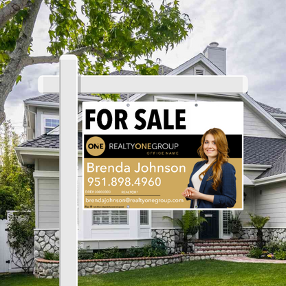 24x36 FOR SALE SIGN #2 - REALTY ONE GROUP