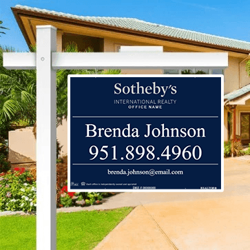 18x24 FOR SALE SIGN #2 - SOTHEBY'S INTERNATIONAL REALTY - Estate Prints