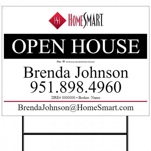 18x24 OPEN HOUSE #10 - HOMESMART