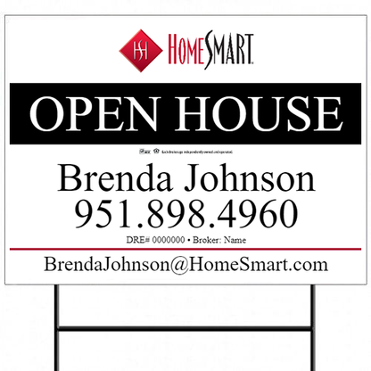 18x24 OPEN HOUSE #10 - HOMESMART