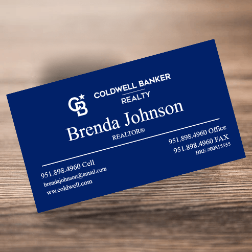 3.5X2 BUSINESS CARD #3 - COLDWELL BANKER - Estate Prints