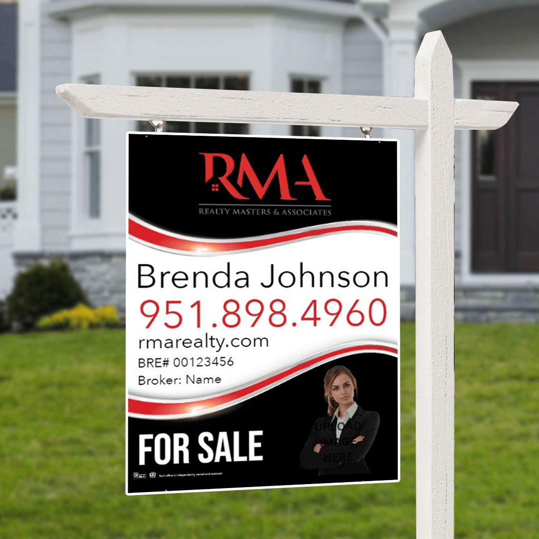 24x32 FOR SALE SIGN #9 - REALTY MASTER & ASSOCIATES - Estate Prints