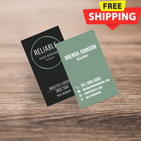 3.5x2 Business Card #1 - RELIABLE REAL ESTATE COMPANY