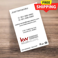 BUSINESS CARD FRONT/BACK #15 - KELLER WILLIAMS