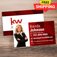 BUSINESS CARD FRONT/BACK #4 - KELLER WILLIAMS