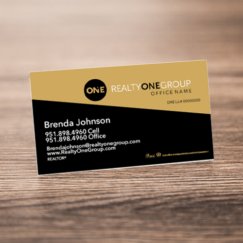 3.5x2 Business Card#4 Realty One Group - Estate Prints