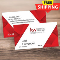BUSINESS CARD FRONT/BACK #6 - KELLER WILLIAMS