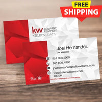 BUSINESS CARD FRONT/BACK #7 - KELLER WILLIAMS