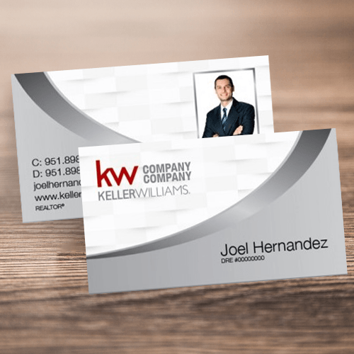 BUSINESS CARD FRONT/BACK #9 - KELLER WILLIAMS - Estate Prints