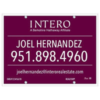 24x32 FOR SALE SIGN #1 - INTERO - Estate Prints