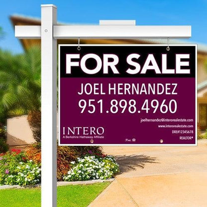 24x32 FOR SALE SIGN #4 - INTERO - Estate Prints