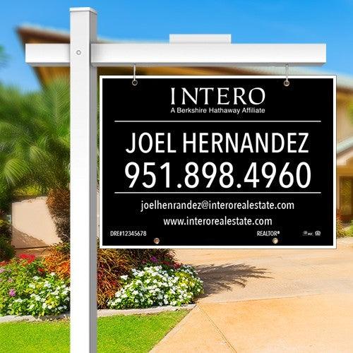 24x32 FOR SALE SIGN #5 - INTERO - Estate Prints