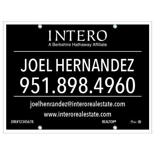 24x32 FOR SALE SIGN #5 - INTERO - Estate Prints