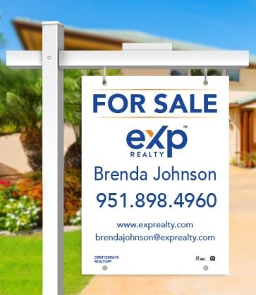 24x32 FOR SALE SIGN #7 - EXP REALTY - Estate Prints