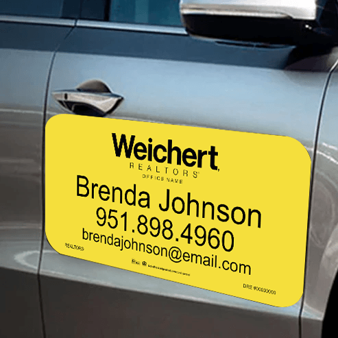 12x24 MAGNET #1 - WEICHERT REALTORS - Estate Prints