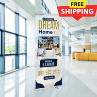 33x81 RETRACTABLE BANNER #1 - COLDWELL BANKER