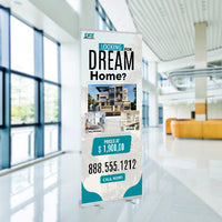33x81 RETRACTABLE BANNER #1 - EXIT REALTY