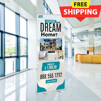 33x81 RETRACTABLE BANNER #1 - EXIT REALTY