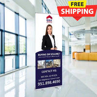 33x81 RETRACTABLE BANNER #2 - ERA REAL ESTATE