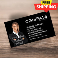 3.5x2 Business Card #1 COMPASS