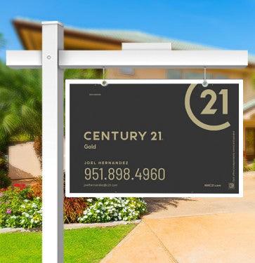 24x36 FOR SALE SIGN #1 - CENTURY 21 - Estate Prints