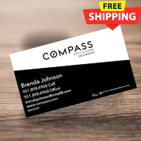 3.5x2 Business Card #4 COMPASS