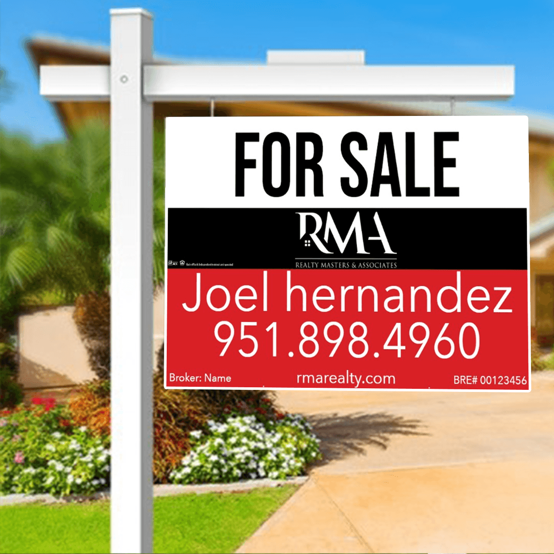 24x36 FOR SALE SIGN #1 - REALTY MASTER & ASSOCIATES - Estate Prints