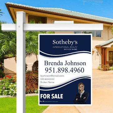 24x32 FOR SALE SIGN #12 - SOTHEBY'S INTERNATIONAL REALTY - Estate Prints