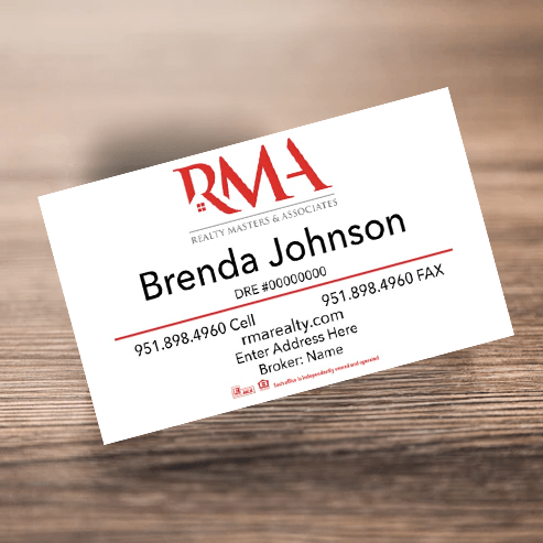 BUSINESS CARD #3 - REALTY MASTER & ASSOCIATES - Estate Prints