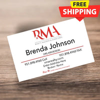 BUSINESS CARD #3 - REALTY MASTER & ASSOCIATES