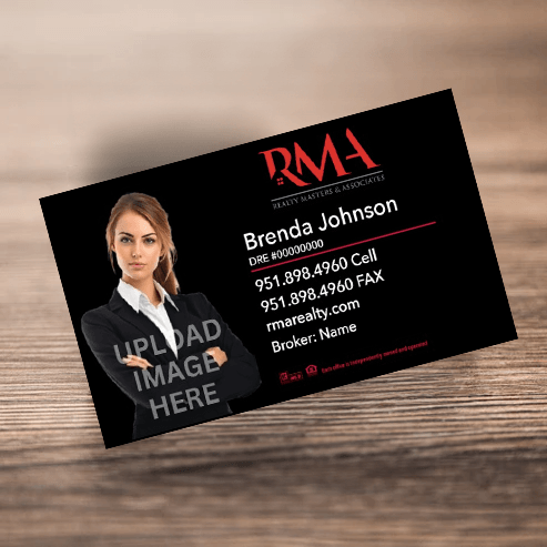 BUSINESS CARD #1 - REALTY MASTER & ASSOCIATES - Estate Prints