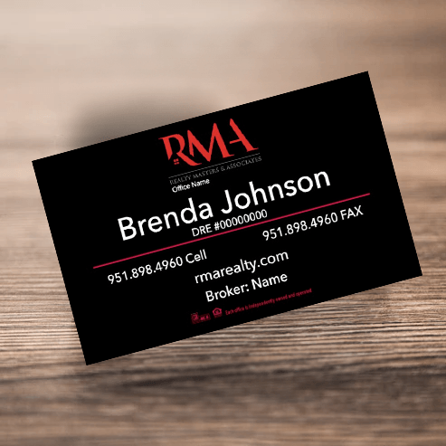 BUSINESS CARD #2 - REALTY MASTER & ASSOCIATES - Estate Prints