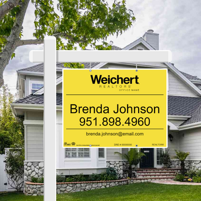 24x32 FOR SALE SIGN #2 - WEICHERT REALTORS