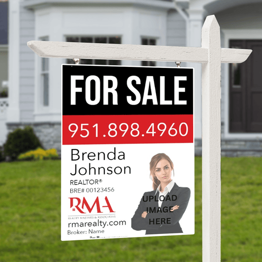 24x32 FOR SALE SIGN #7 - REALTY MASTER & ASSOCIATES - Estate Prints