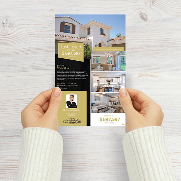 5.5" x 8.5" POSTCARD #2 - GRAND AVENUE - Estate Prints