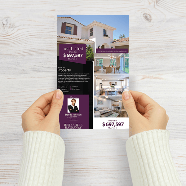 5.5" x 8.5" POSTCARD #2 - BERKSHIRE HATHAWAY - Estate Prints