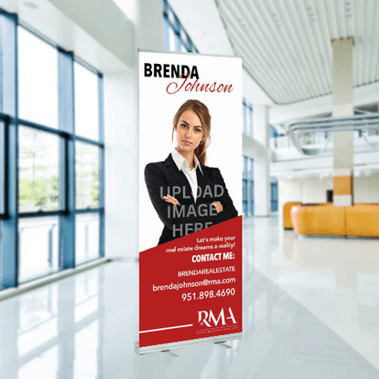 33x81 RETRACTABLE BANNER #3 - REALTY MASTER & ASSOCIATES - Estate Prints