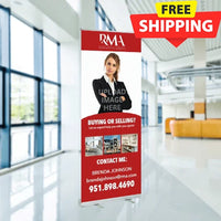 33x81 RETRACTABLE BANNER #2 - REALTY MASTER & ASSOCIATES