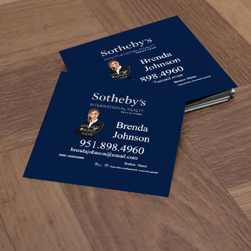 3x3 Business Card #2 SOTHEBY'S INTERNATIONAL REALTY - Estate Prints