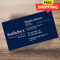 3.5x2 Business Card #5 SOTHEBY'S INTERNATIONAL REALTY