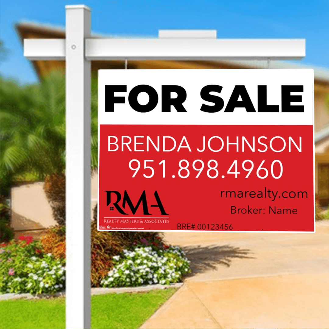 24x32 FOR SALE SIGN #6 - REALTY MASTER & ASSOCIATES - Estate Prints